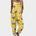 Comfortable Printed Overall | Yellow