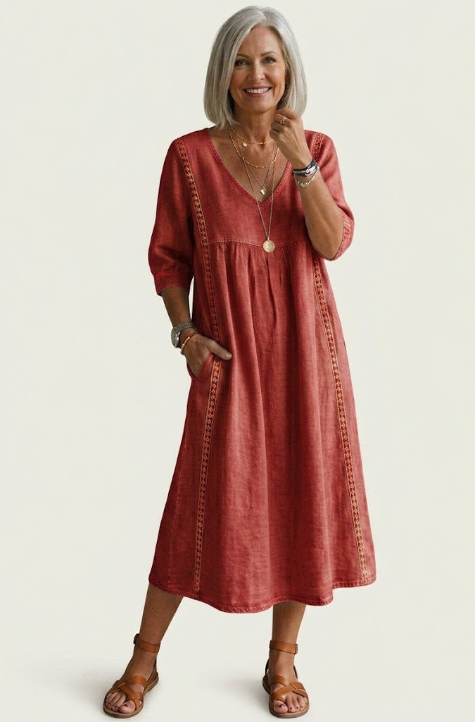 Juliette | Elegance A-Line Maxi Dress