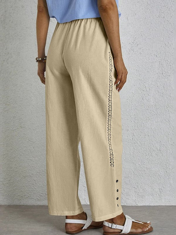 Shania | Relaxed Button Pants