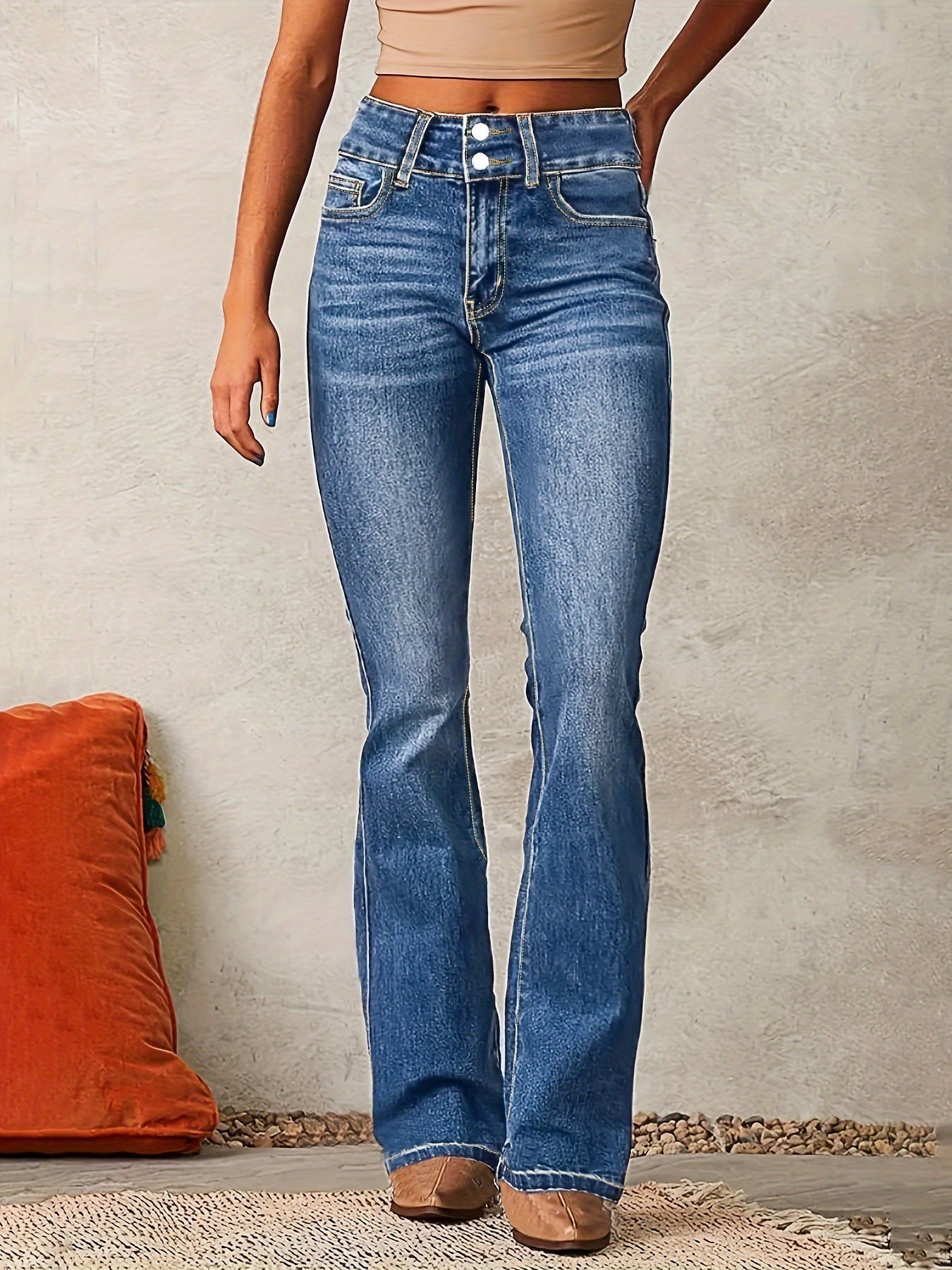 Luna | Everyday High-Waisted Flares