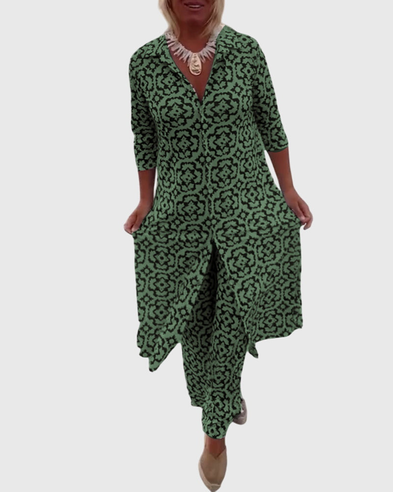 Gabriella Vintage Elegant Two-Piece Set
