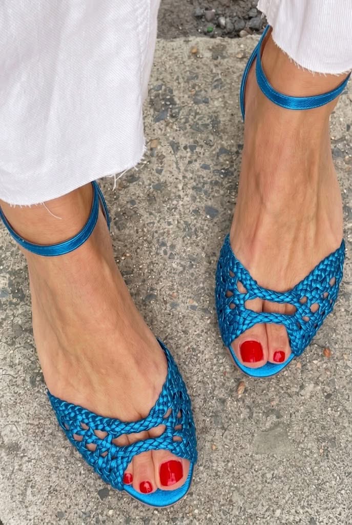 Isadora | Refined Woven Sandals
