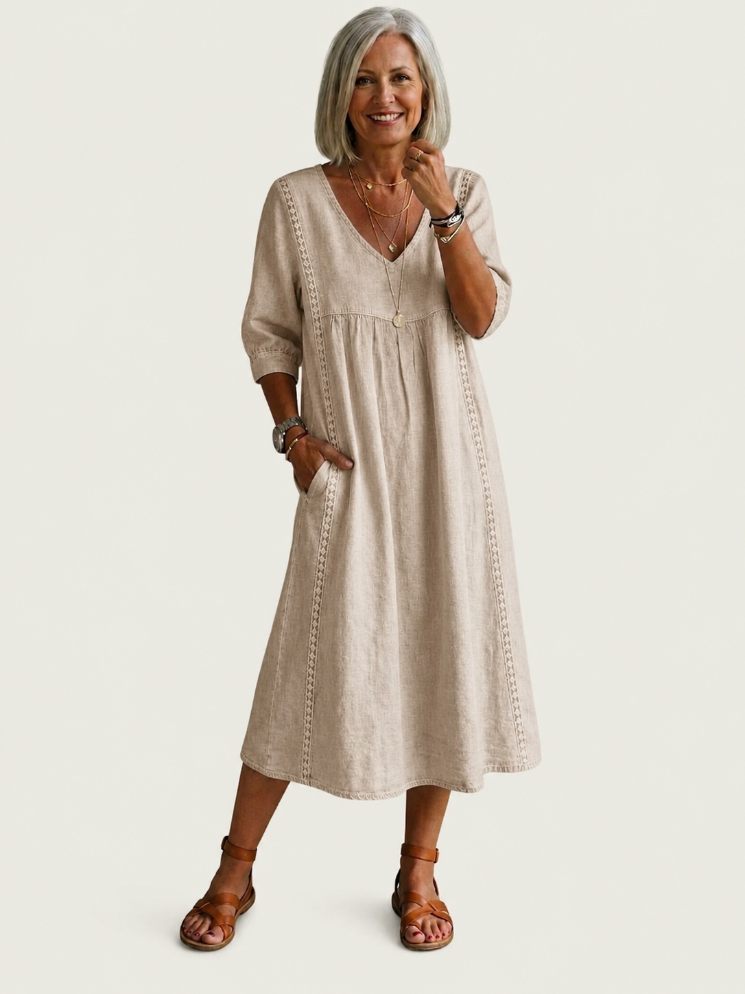 Juliette | Elegance A-Line Maxi Dress