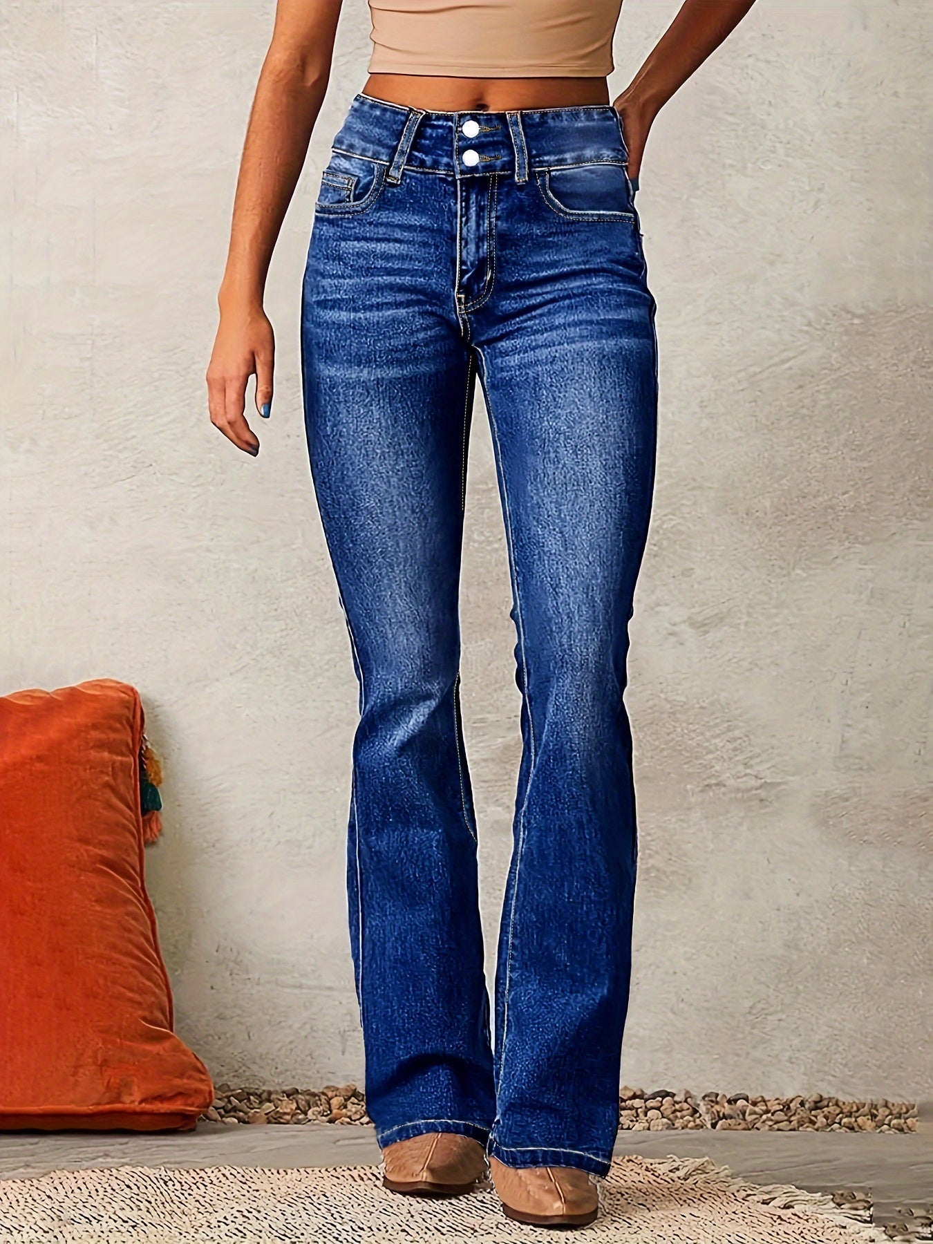 Luna | Everyday High-Waisted Flares