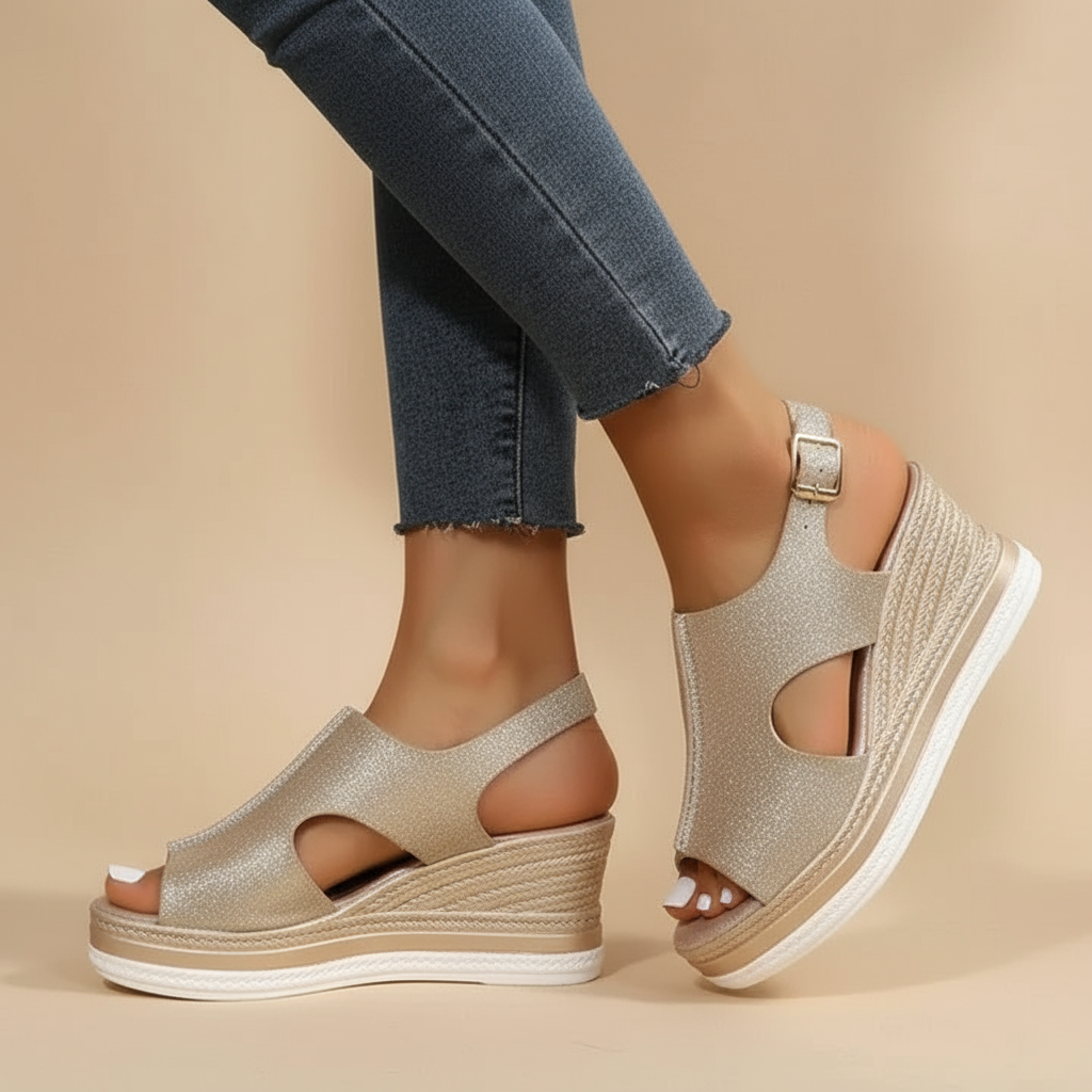Maeve | Relaxed Wedge Sandal