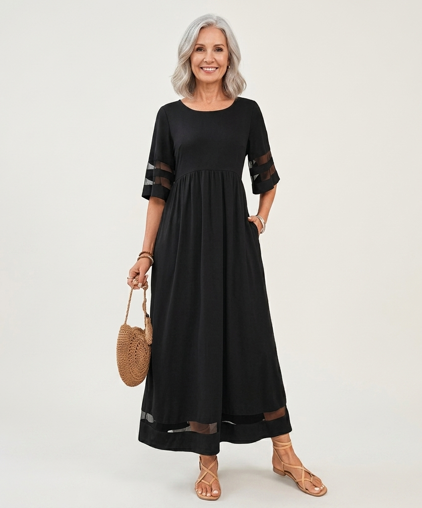 Aubrey | Flattering Tummy-Smoothing Midi Dress