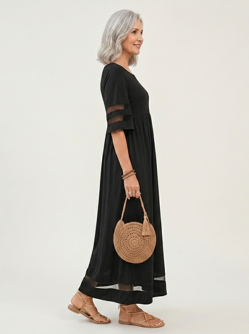 Aubrey | Flattering Tummy-Smoothing Midi Dress