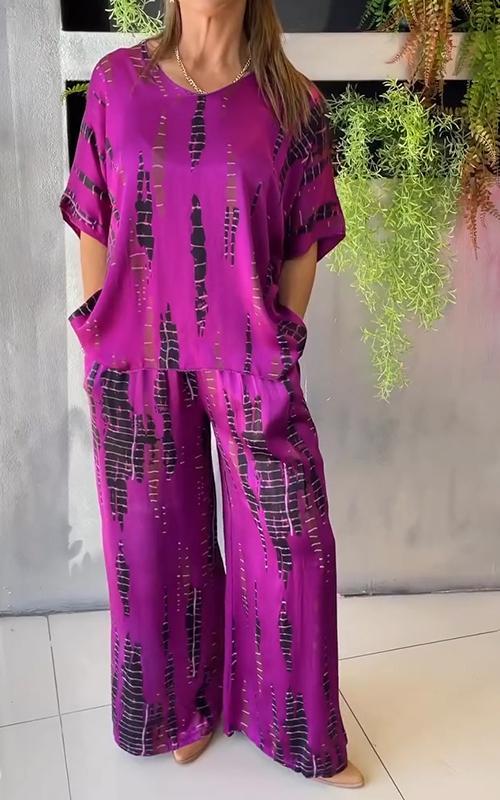 Marie | Casual Printed Set