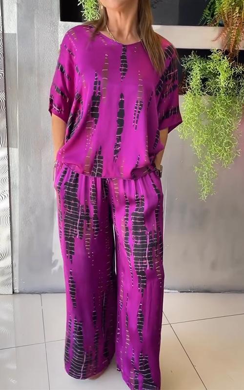 Marie | Casual Printed Set