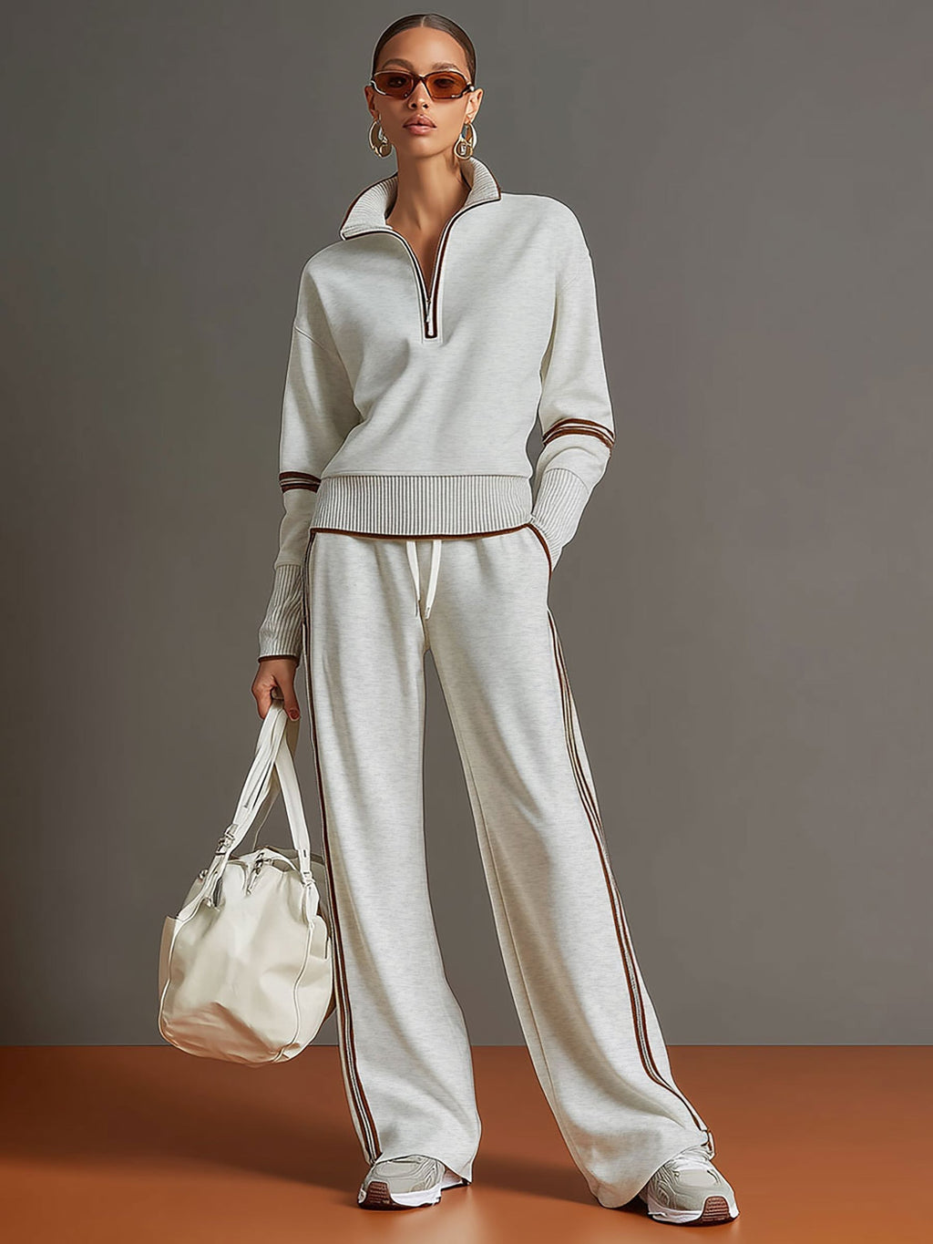 Marietta | Blouse and Wide Leg Pants Set