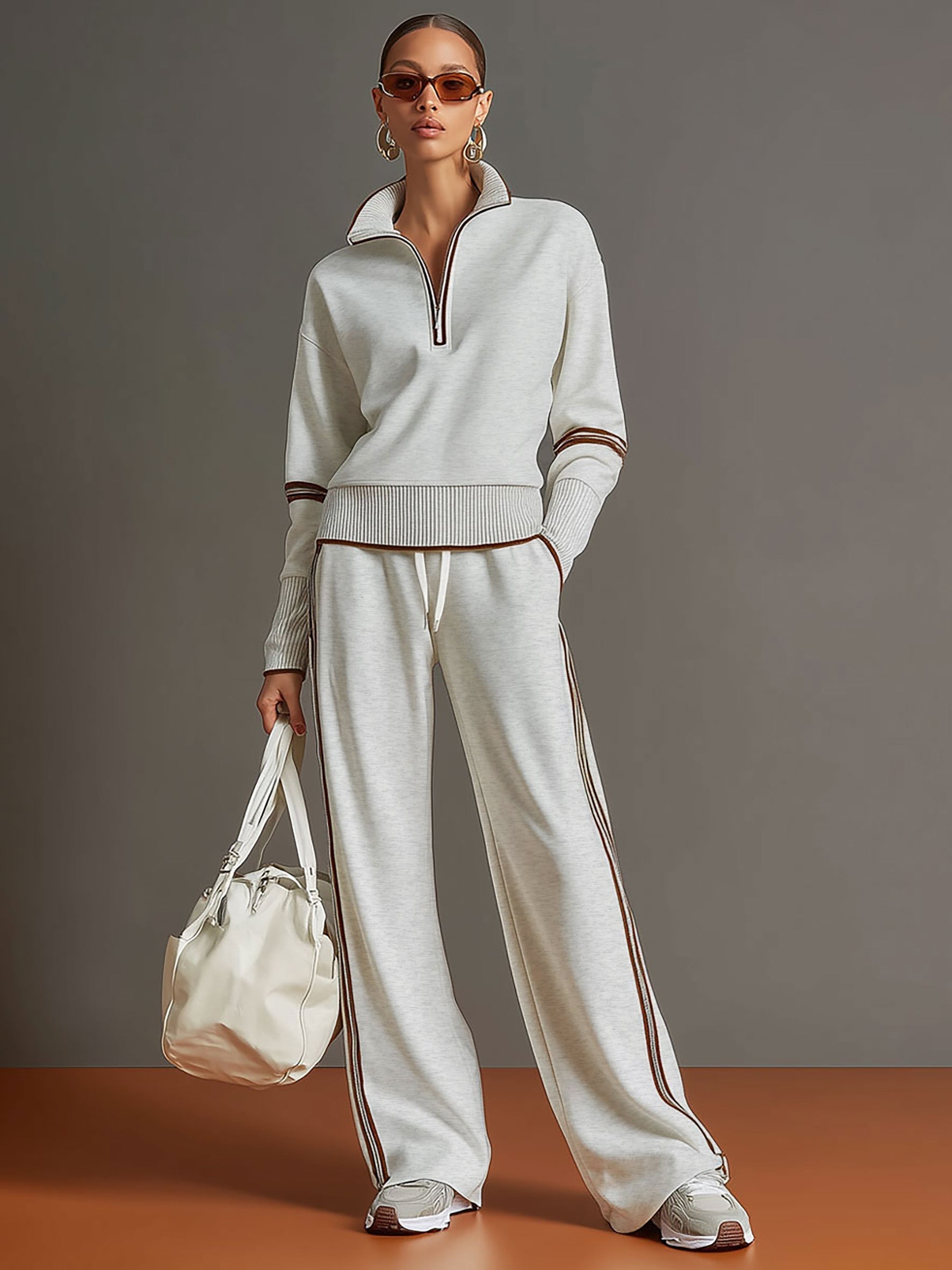 Marietta | Blouse and Wide Leg Pants Set
