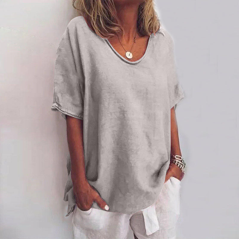Quina Versatile Linen Blouse