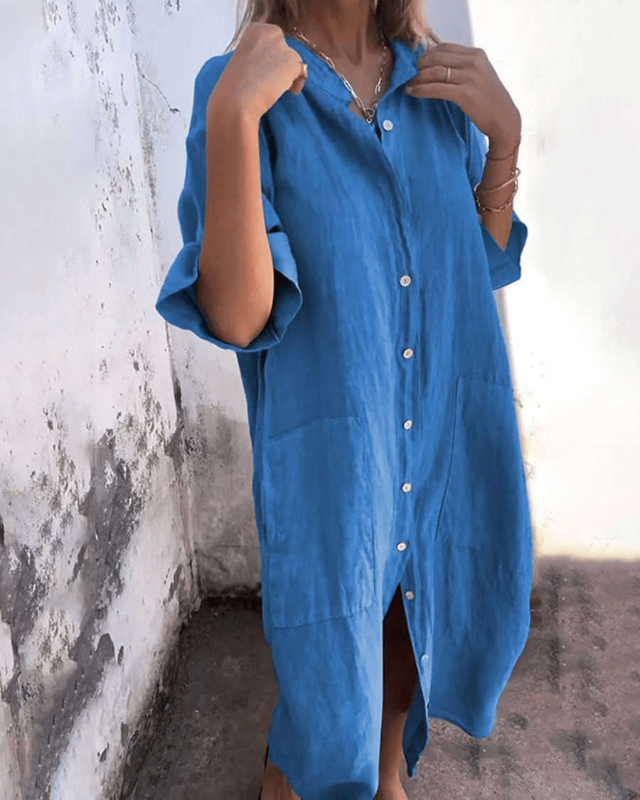 Charlotte | Breezy Shirt Dress
