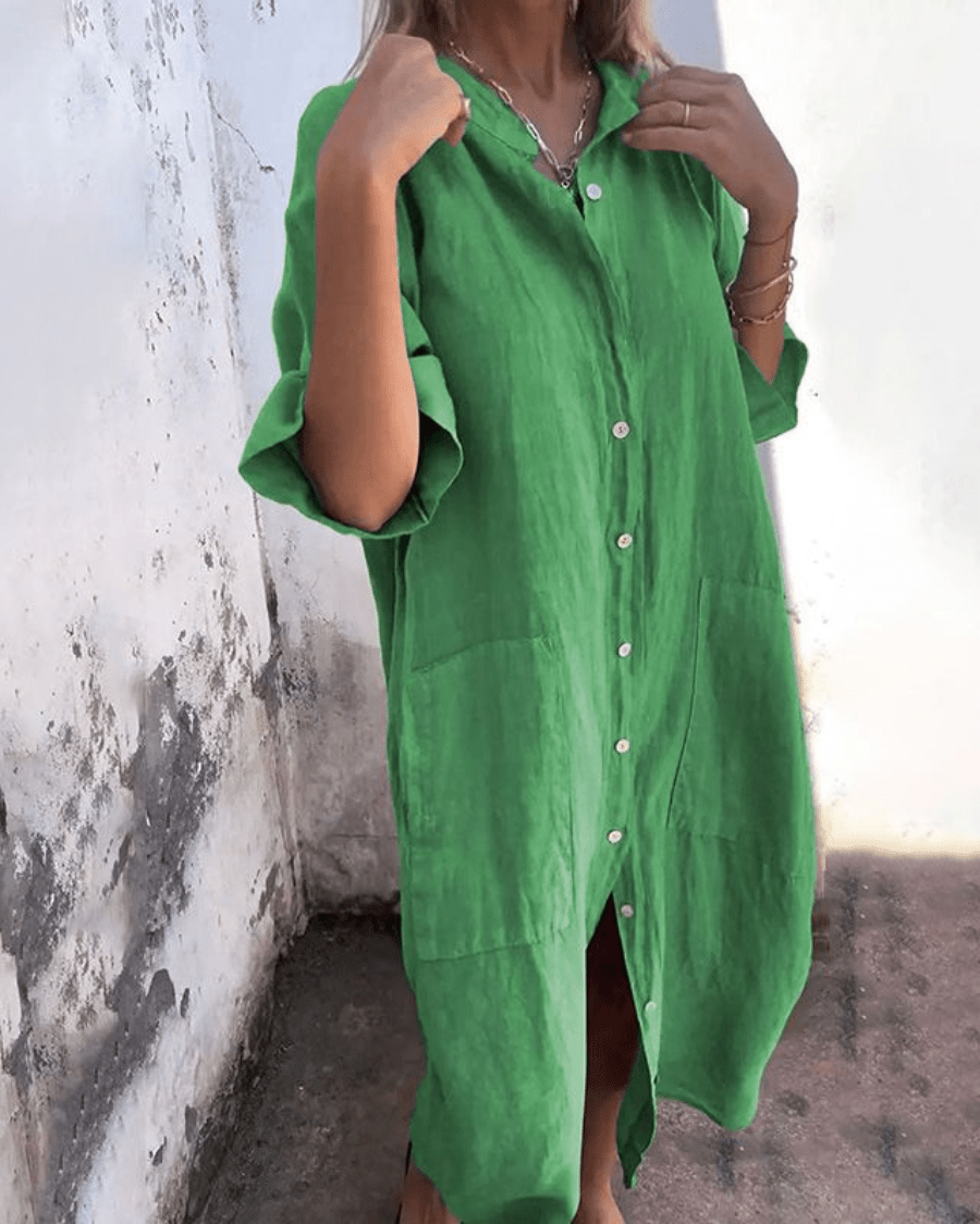 Charlotte | Breezy Shirt Dress