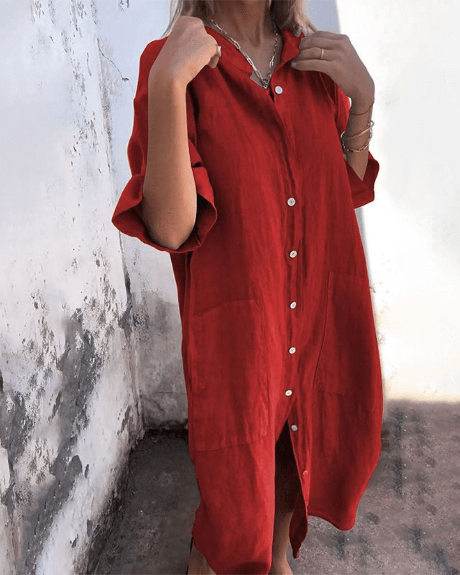 Charlotte | Breezy Shirt Dress