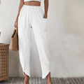Essari | Frayed Hem Pants