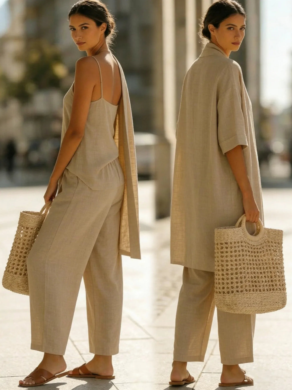 Light Breathable Elegant Three-Piece Set