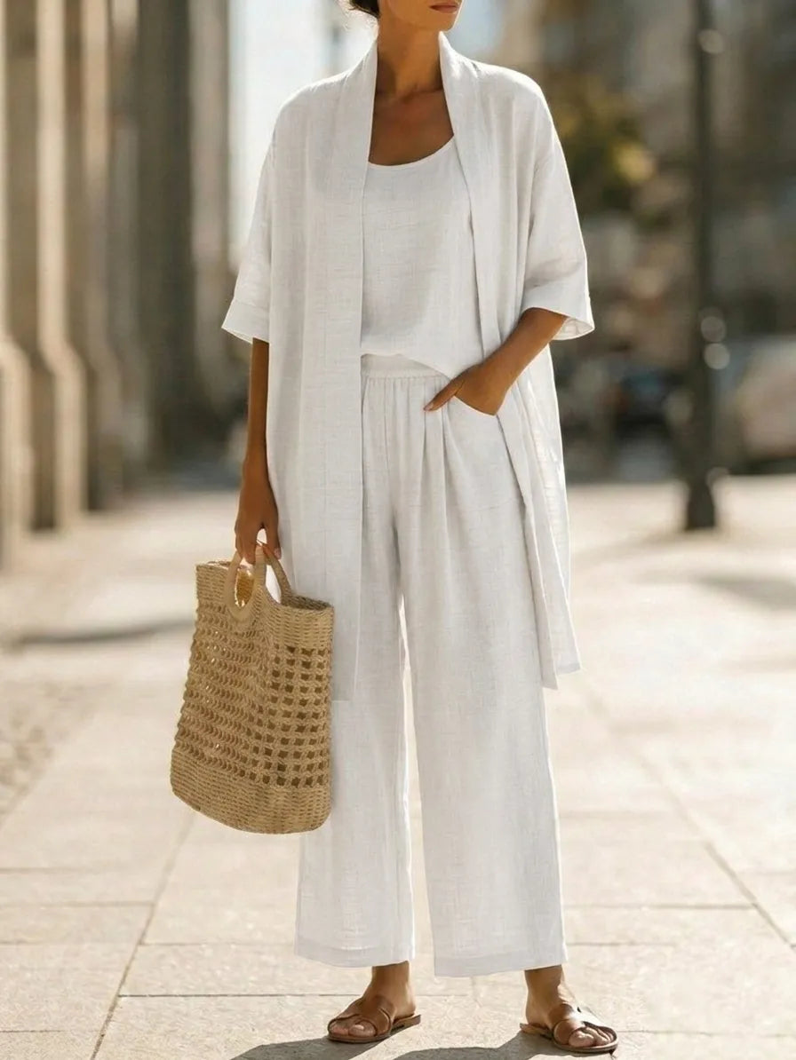 Light Breathable Elegant Three-Piece Set
